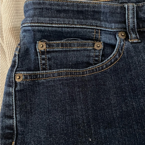 18 W Lauren Ralph Lauren Classic Blue Women's Jeans Modern-Straight Curvy - Picture 12 of 16